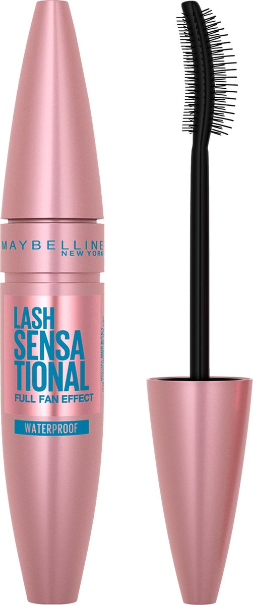 Maybelline New York - Lash Sensational Mascara - Very Black Waterproof - Zwarte Waterproof Volume Mascara - 9,5 ml
